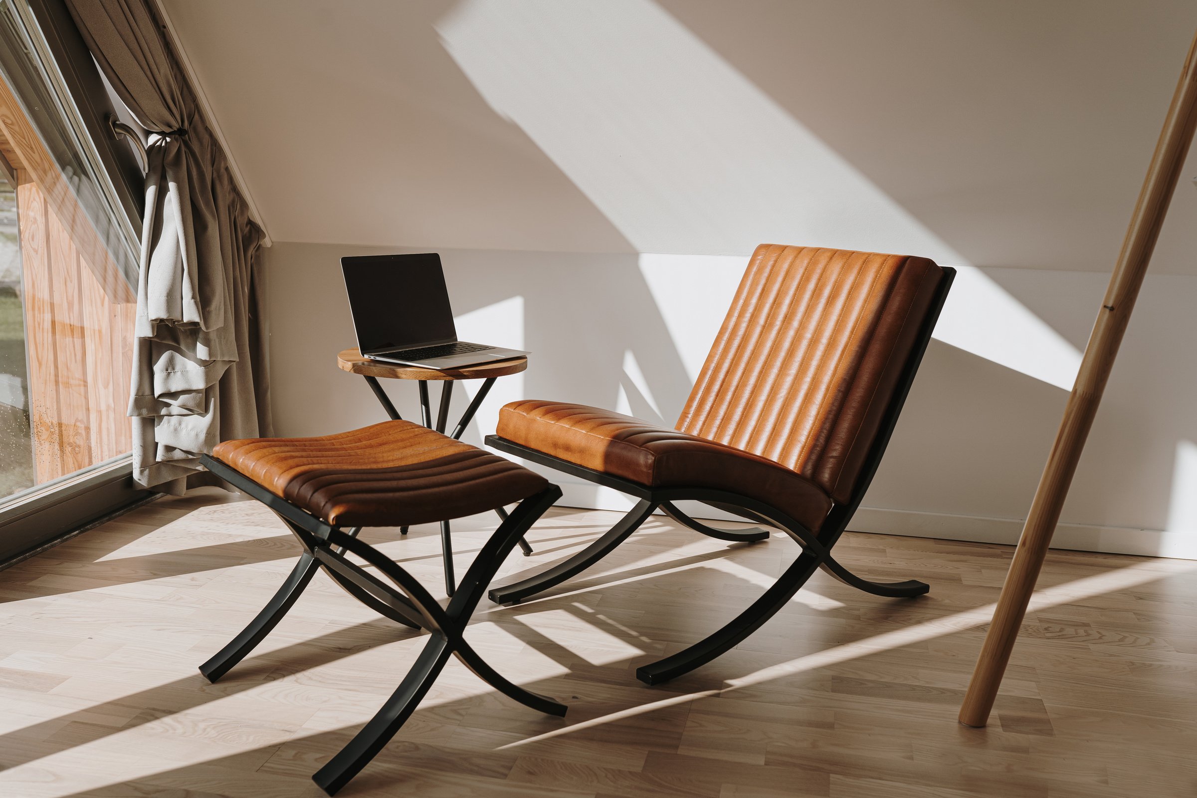 Brown Leather Chair